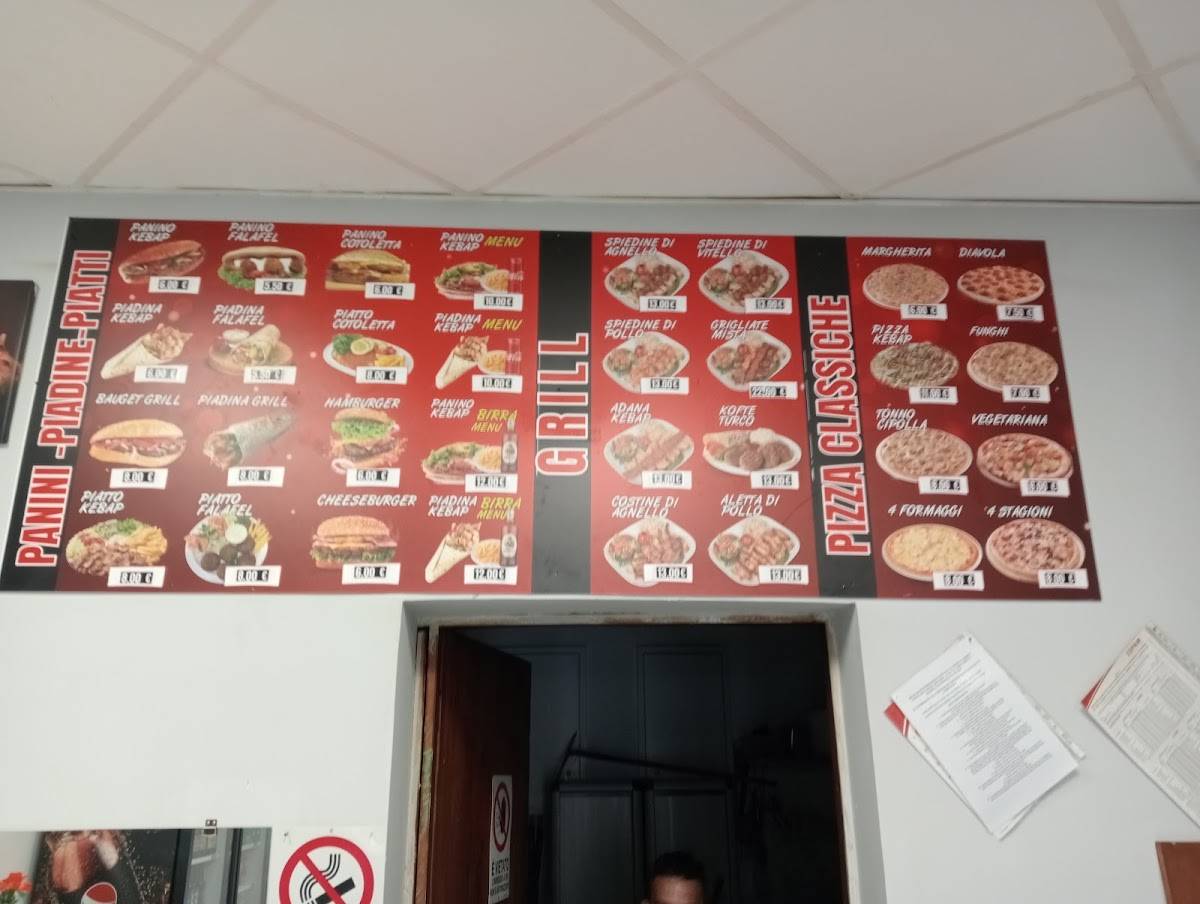 ISTANBUL KEBAB PIZZA GRILL SAN FRUTTUOSO меню