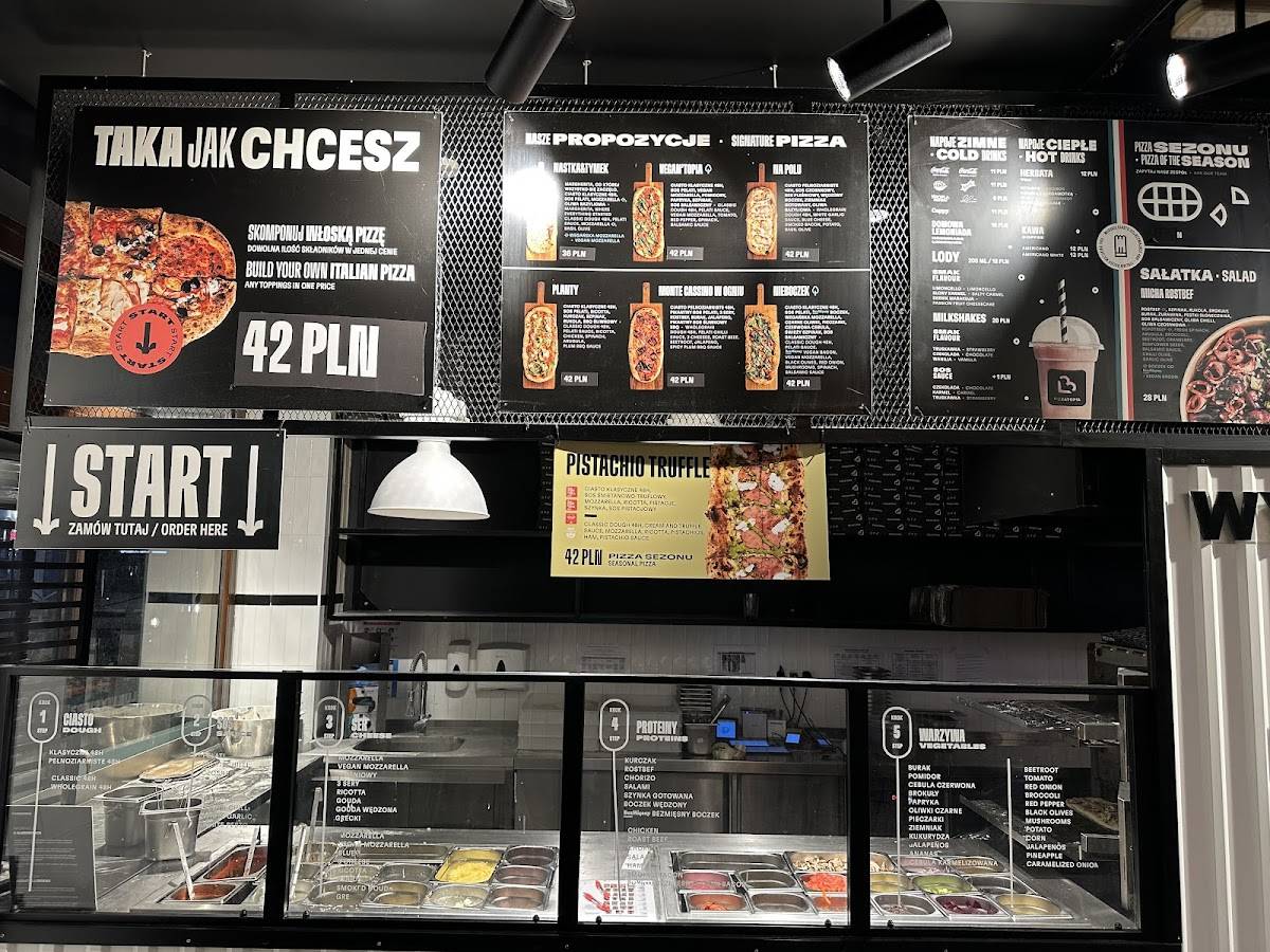 Pizzatopia Sopot меню