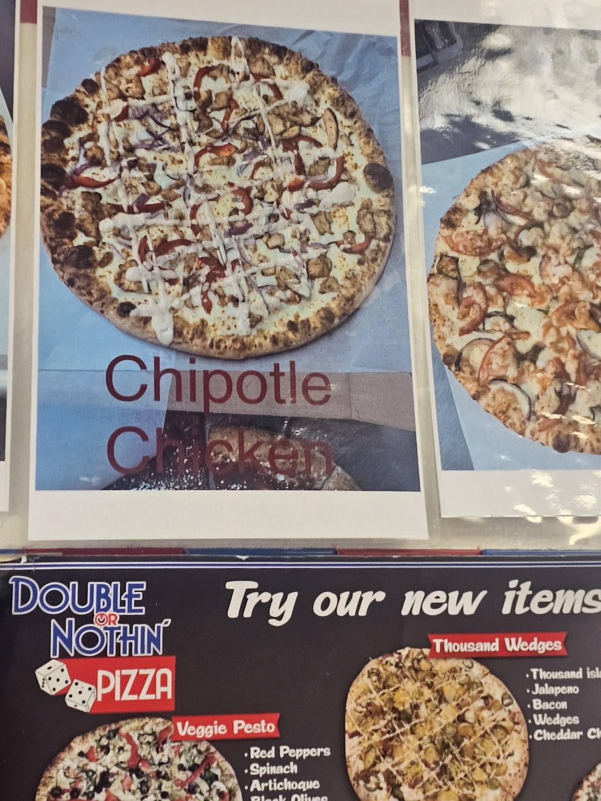 Double or Nothin' Pizza меню