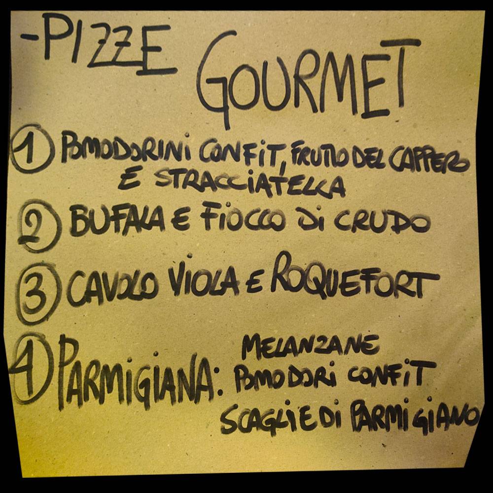 Pizzeria del Corso • dal 1982 меню