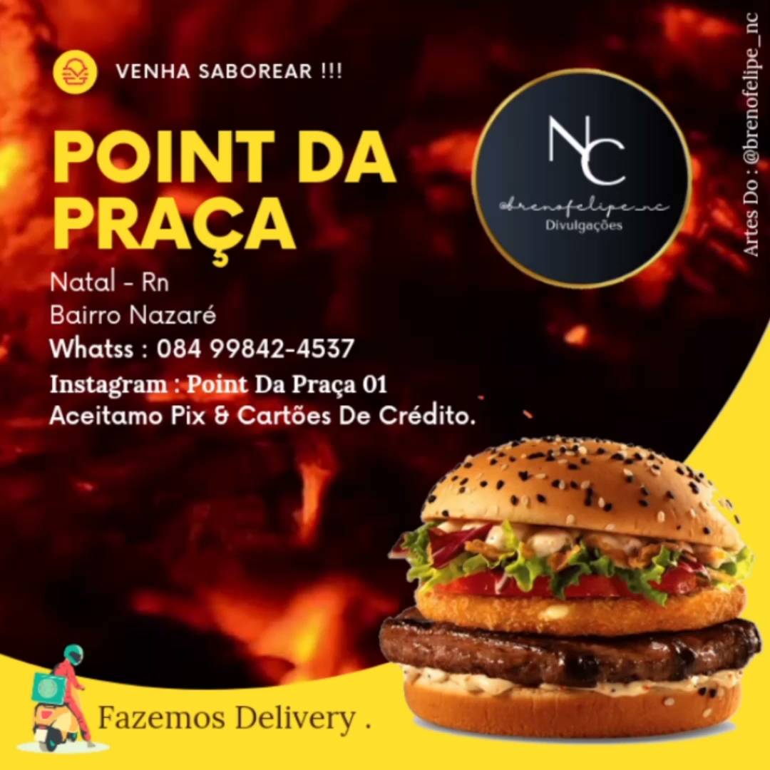 Point da Praça меню