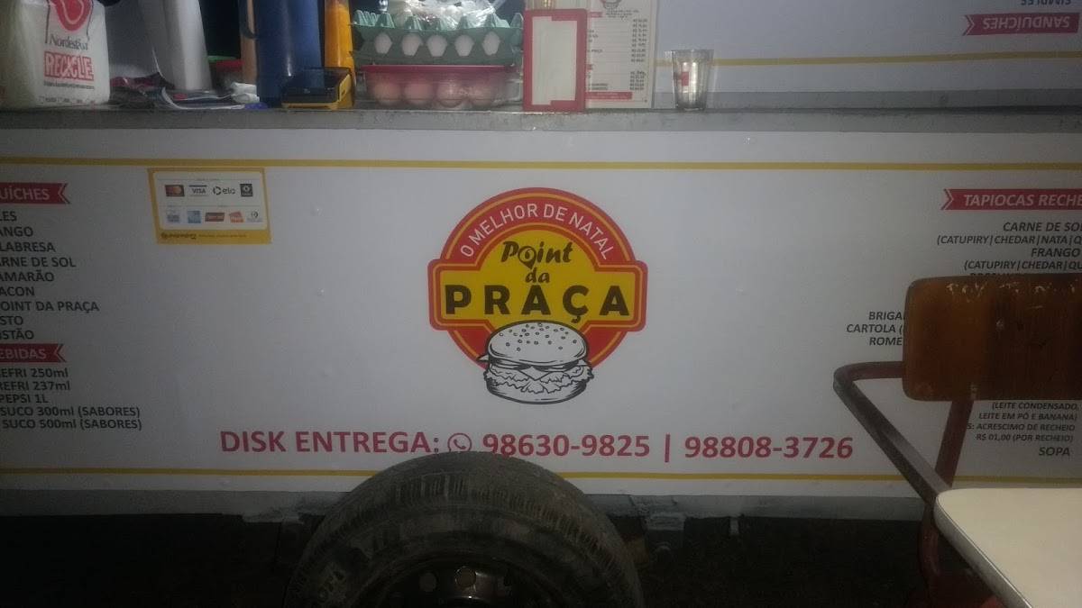 Point da Praça меню