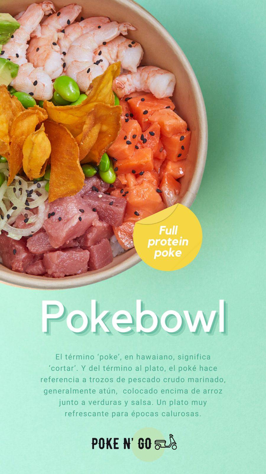 Poke and Go меню