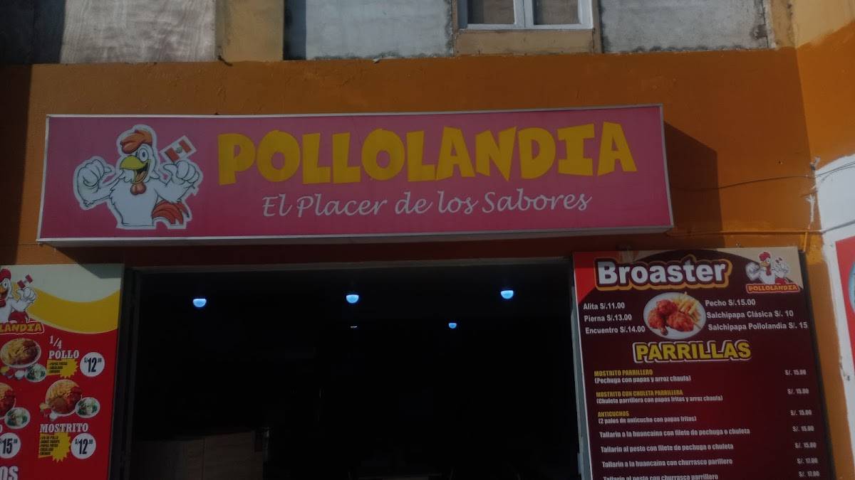 Pollolandia меню