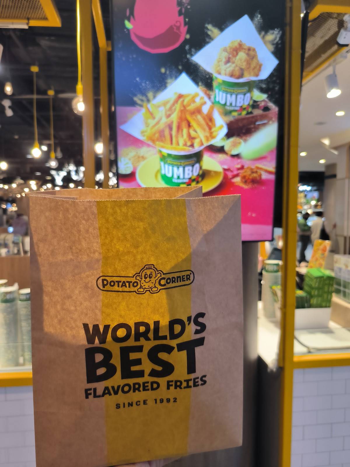 Potato Corner Future Park Rangsit меню