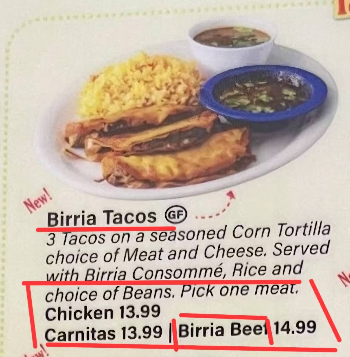 MasFajitas Mexican Restaurant меню