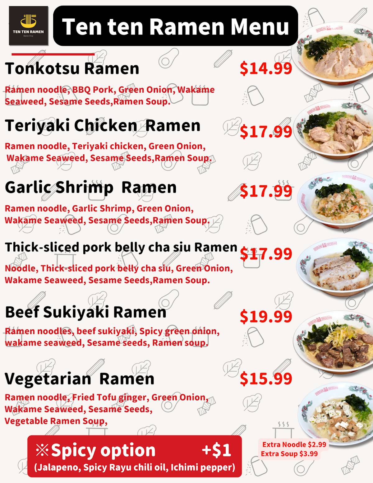 Poke Fresh меню