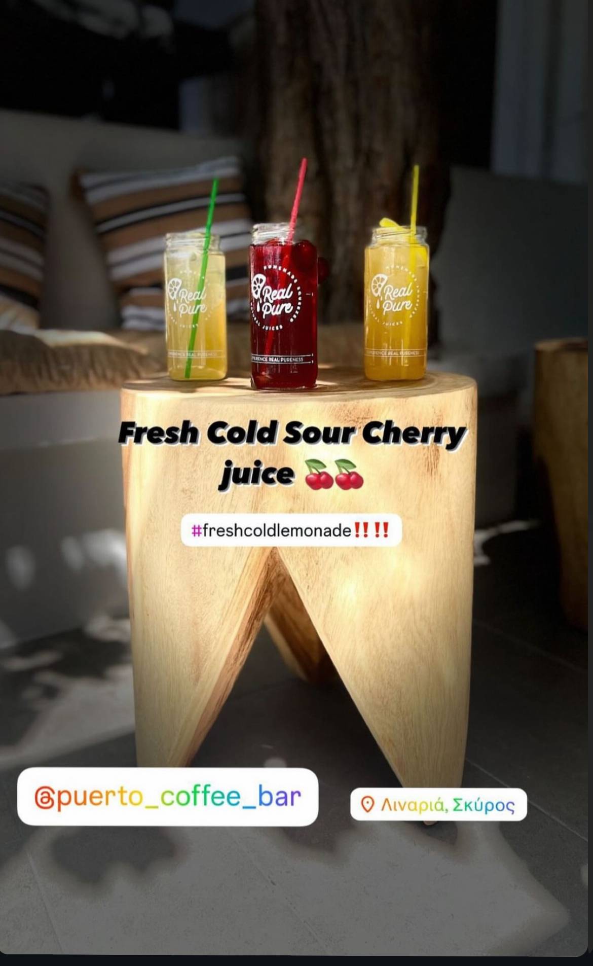 Puerto cafe-bar меню