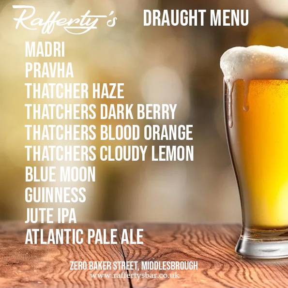Rafferty's меню