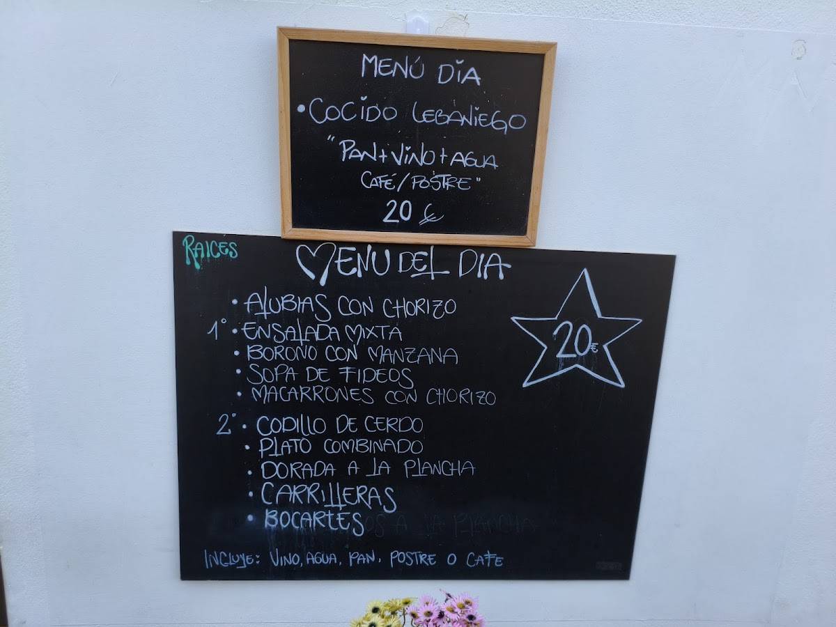 Raices Restobar меню