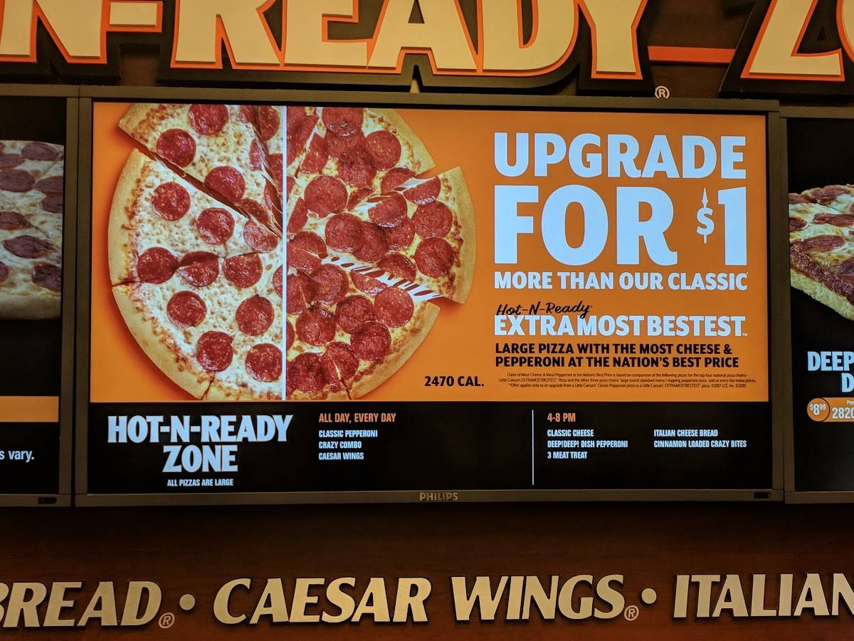 Little Caesars Pizza меню