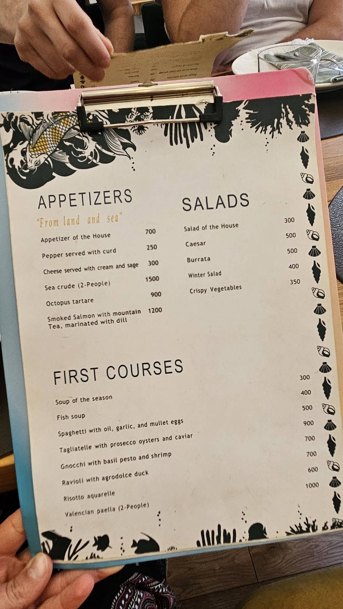 @Barbs Restaurant By Baku меню