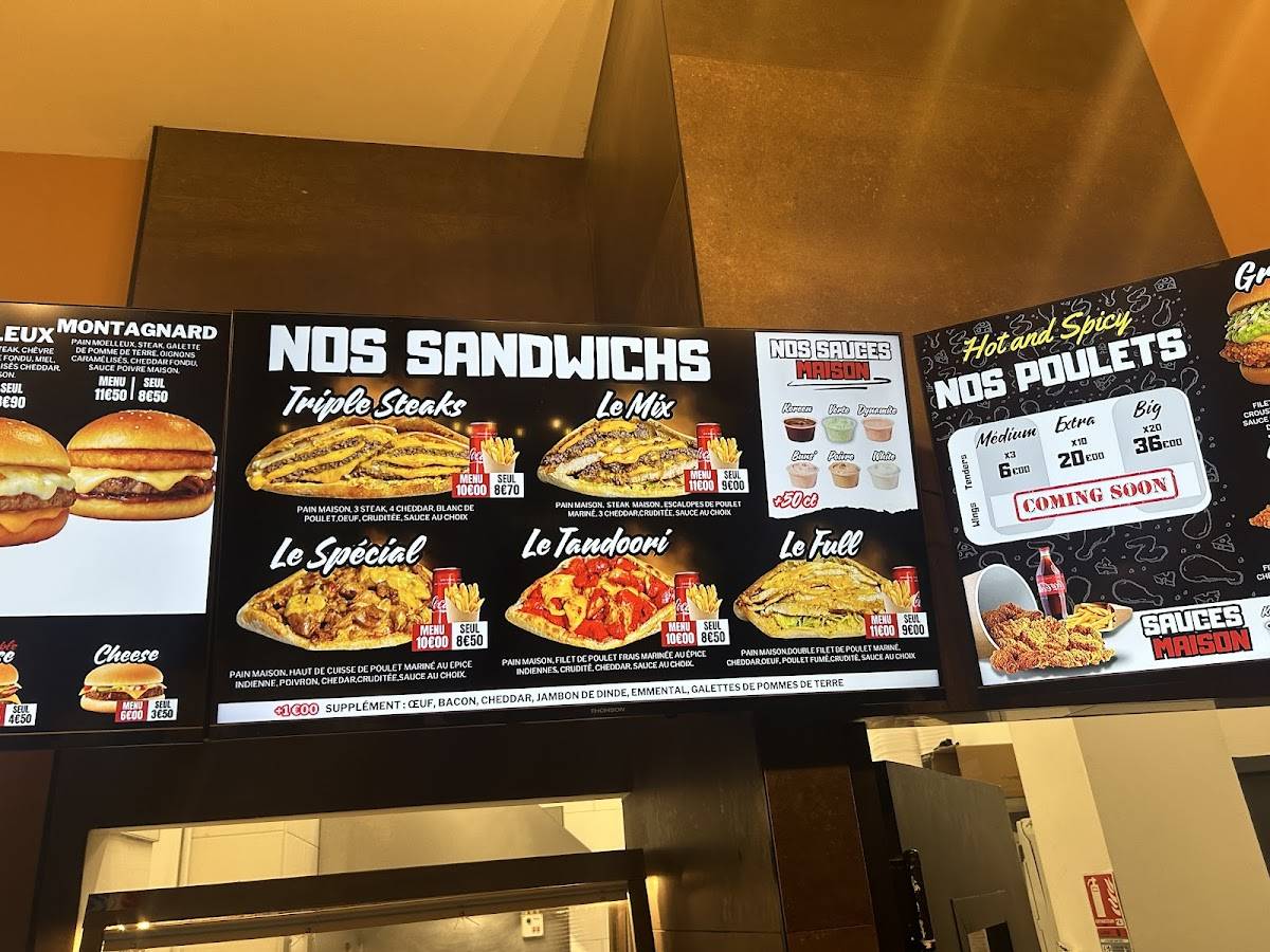 Buns Burger Rennes меню