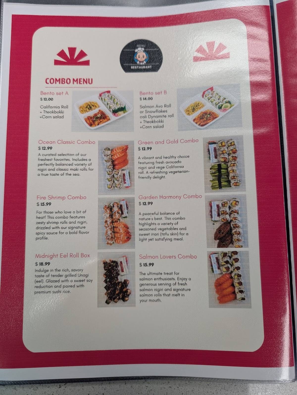 Chef Won`s Kitchen меню