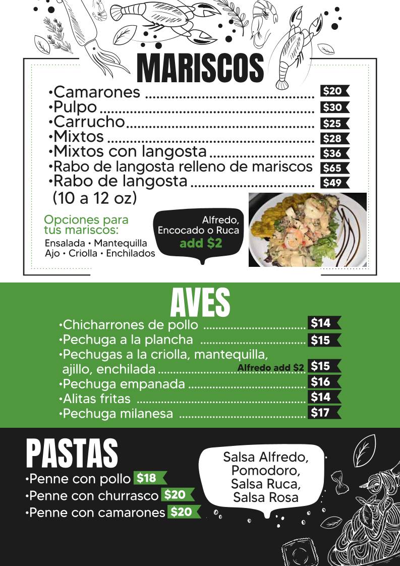 Don Ruca Restaurant меню