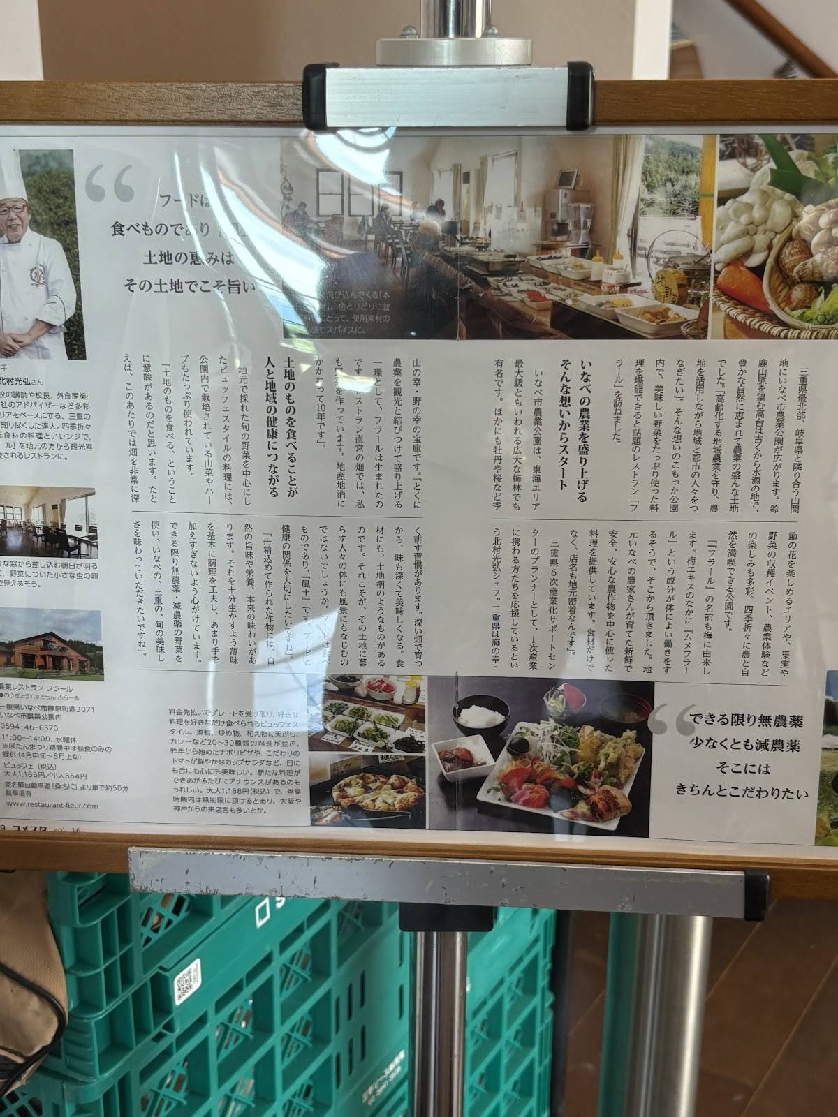 Restaurant Fleur меню