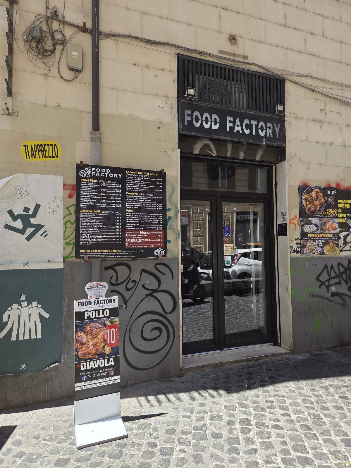 Food Factory Trastevere меню
