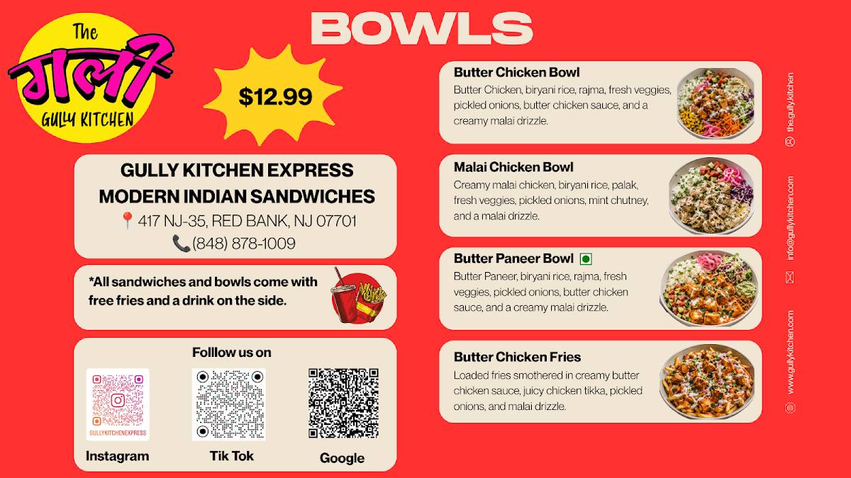 Gully Kitchen Express меню