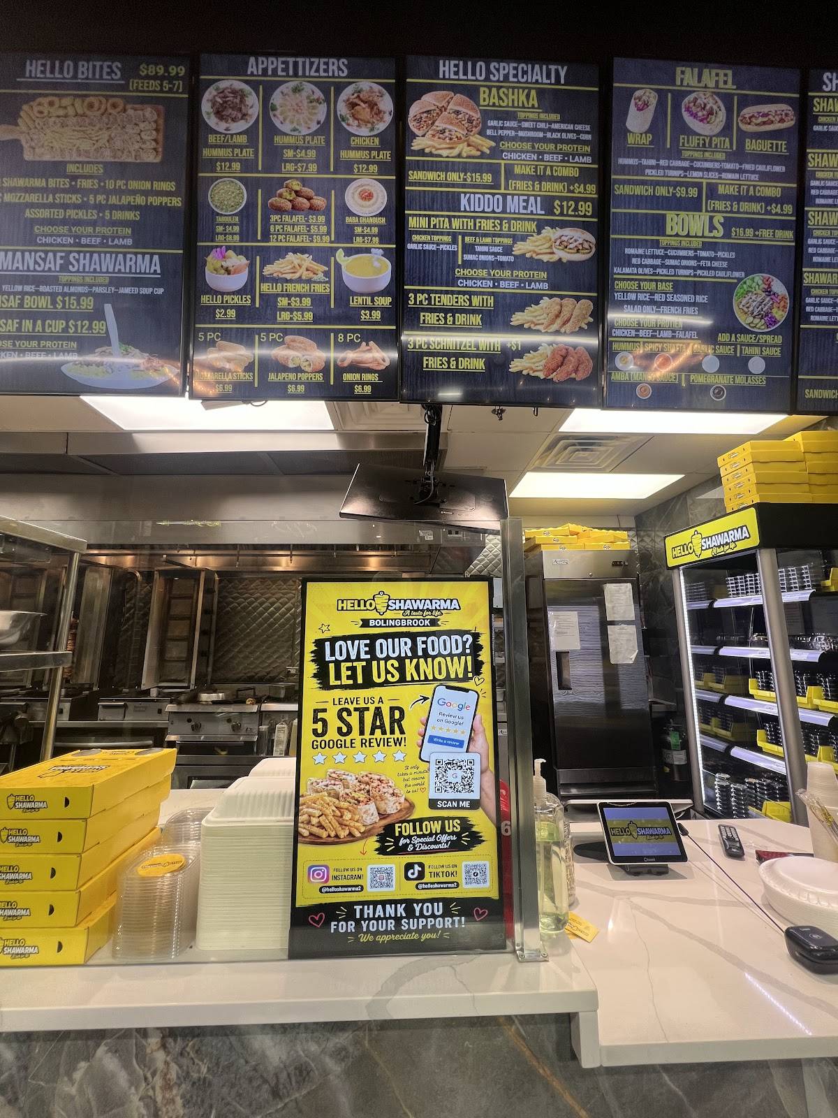 Hello Shawarma меню