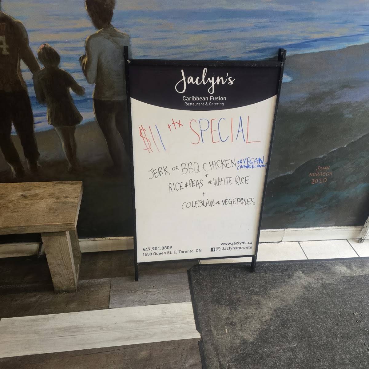 Jaclyn's Caribbean Fusion Restaurant меню