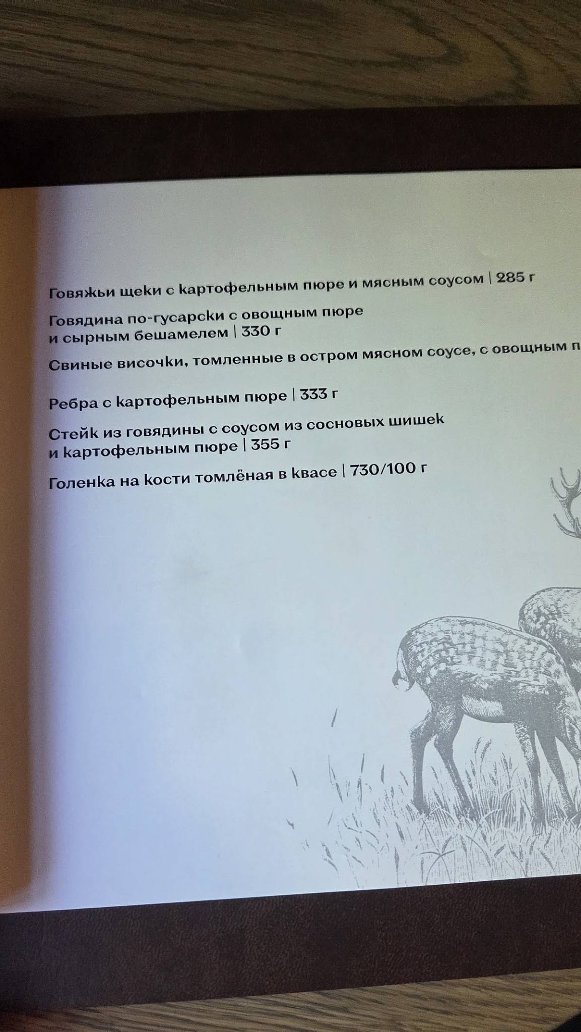 Литвины меню