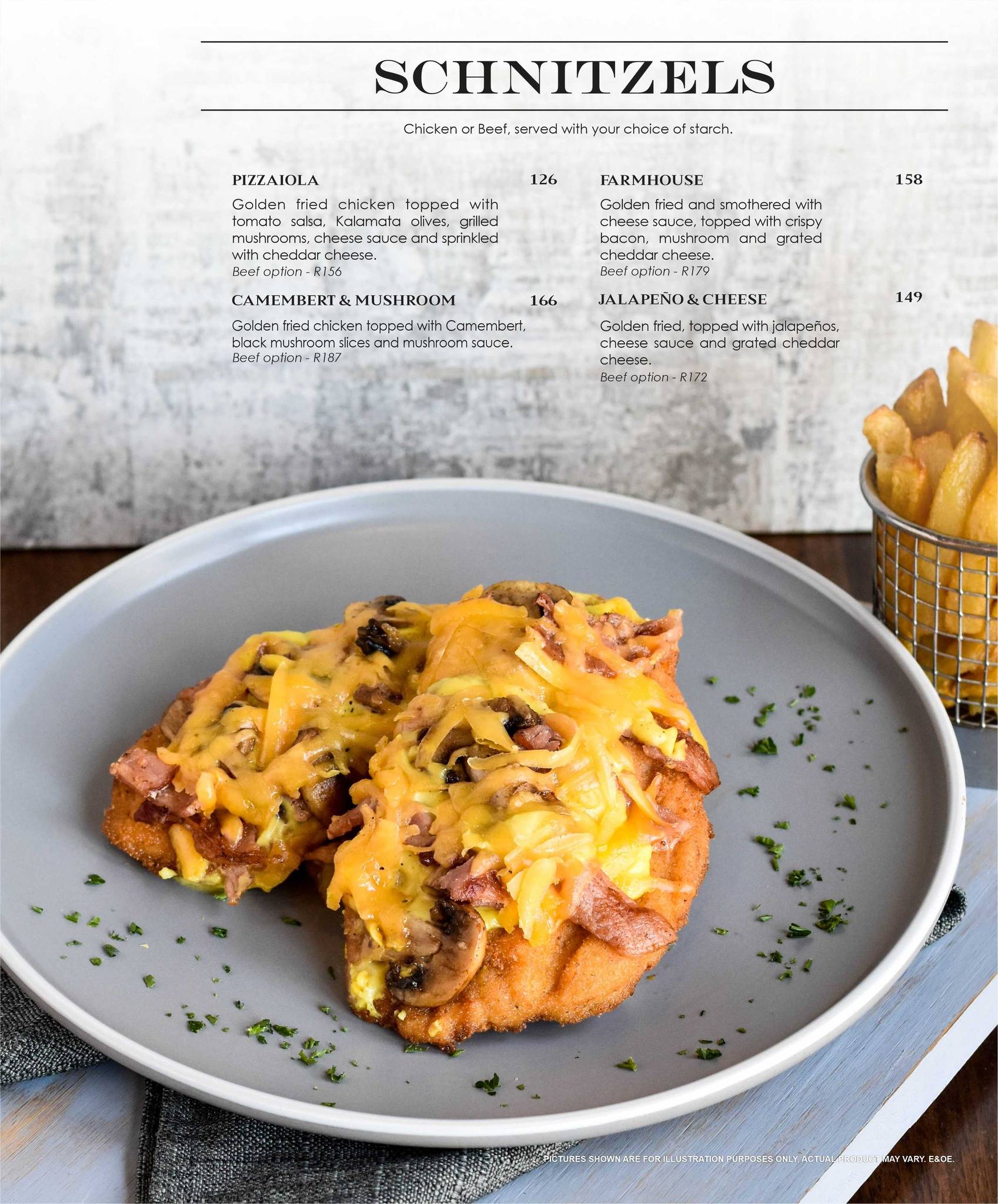 Mike's Kitchen Rustenburg меню