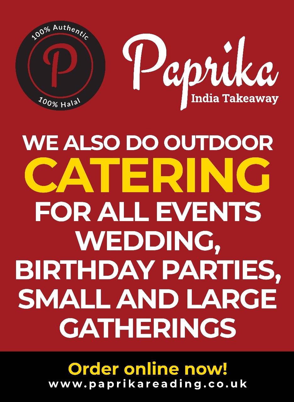 Paprika Indian Takeaway меню