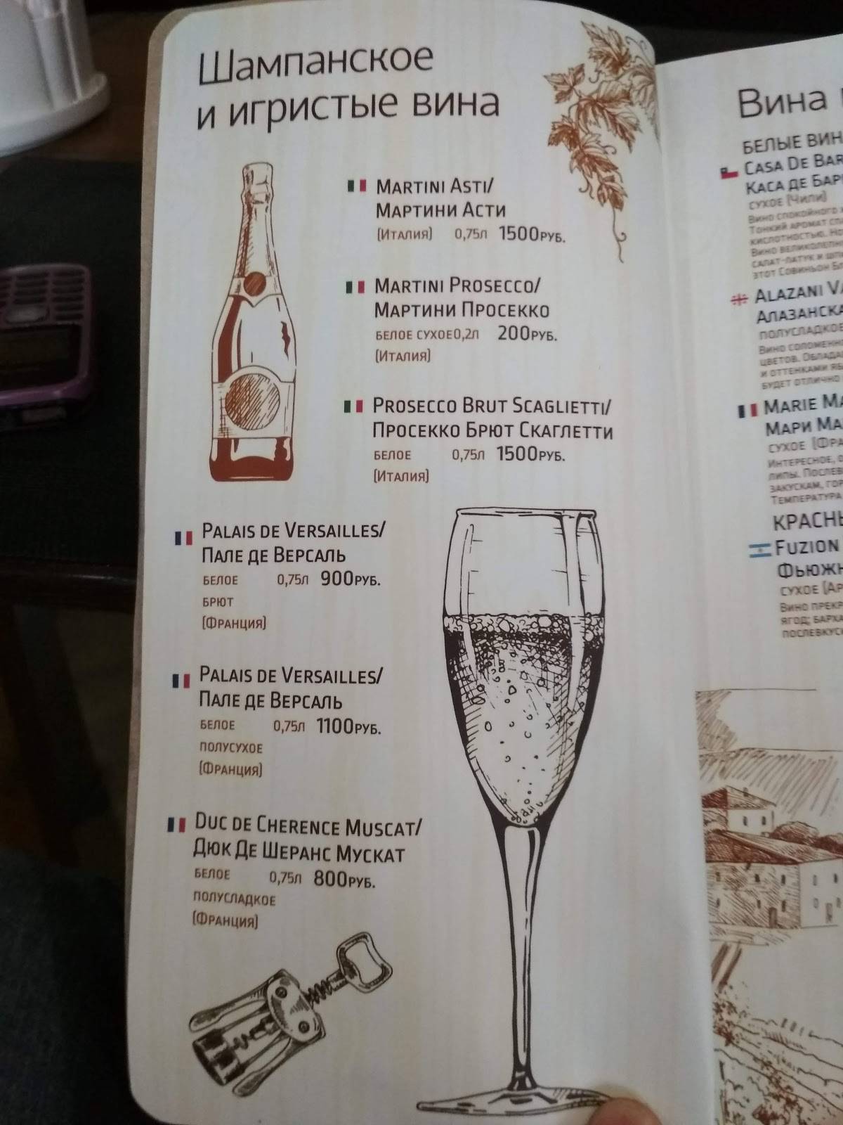 Пивоварня 202 меню