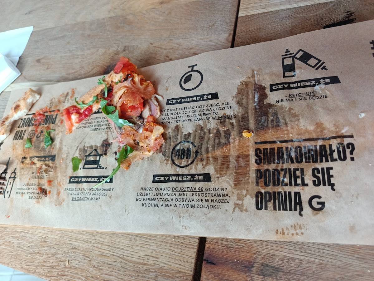 Pizzatopia Sopot меню