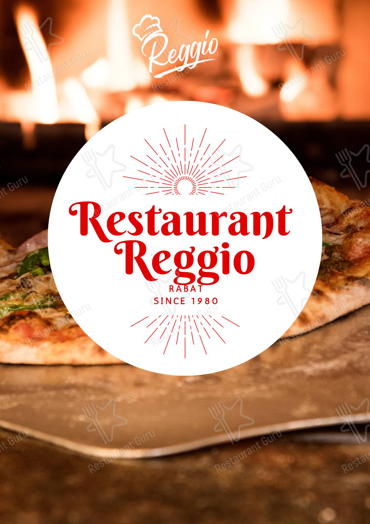 Меню ресторана Restaurant Pizzeria Reggio