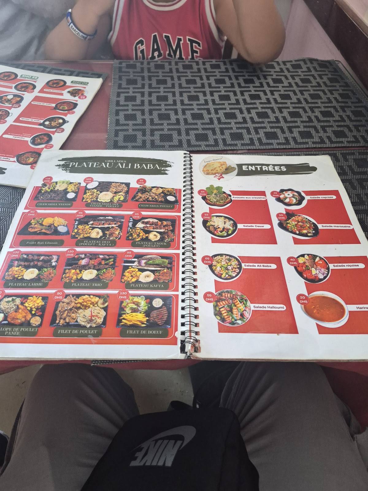 Restaurant Ali Baba меню