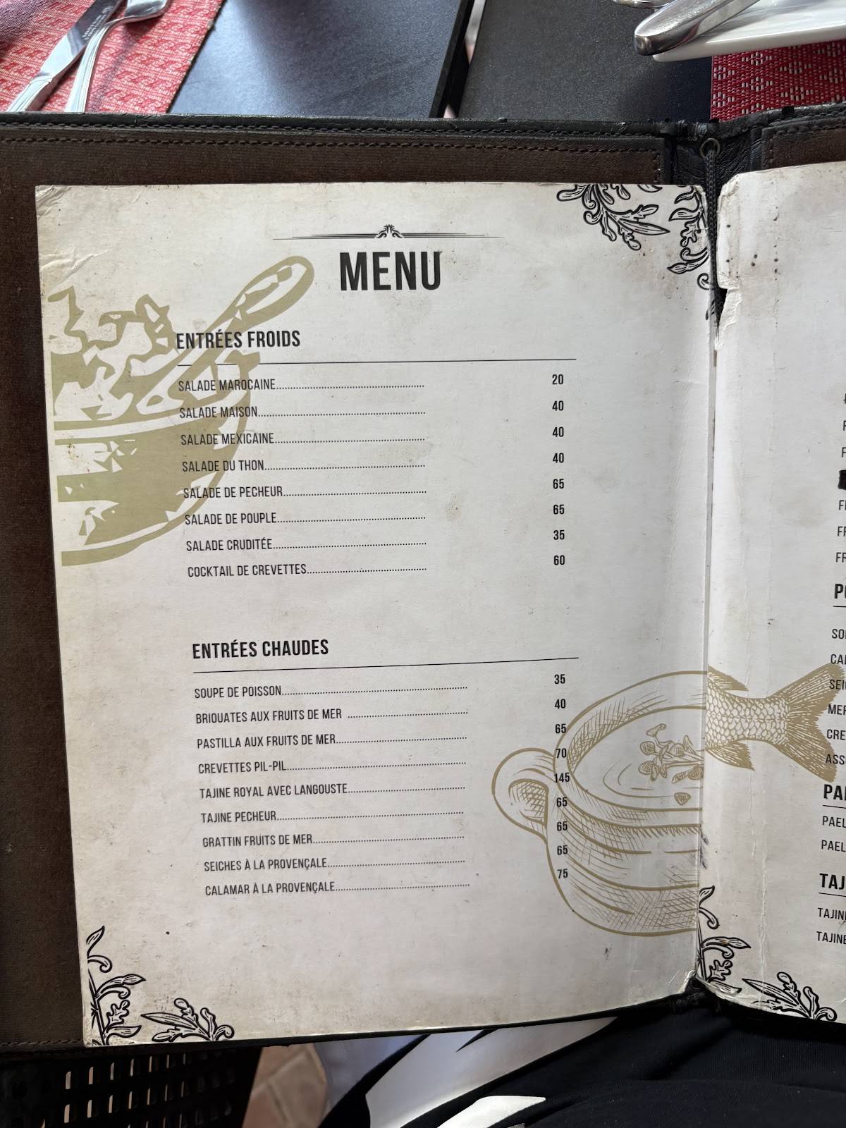 Restaurant Salsa Rosa меню