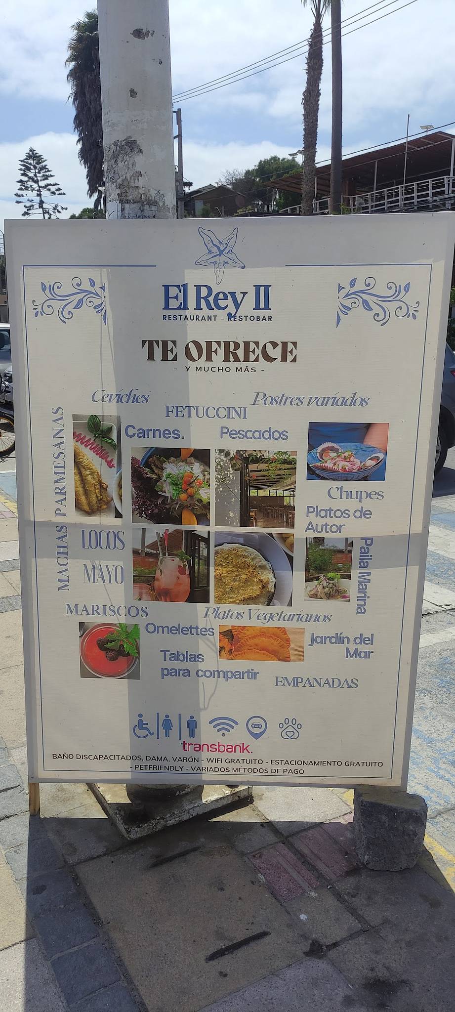 Restaurant Rey II меню