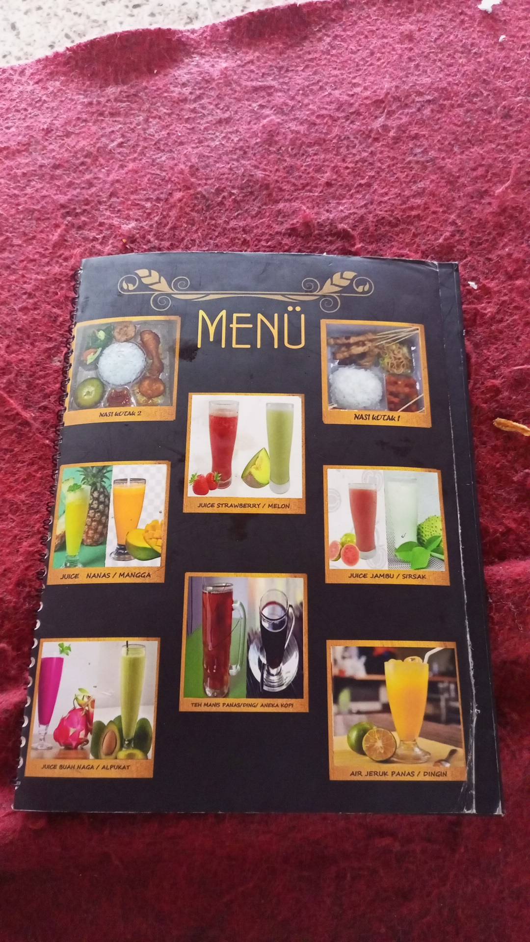 Sate Cibangoak меню