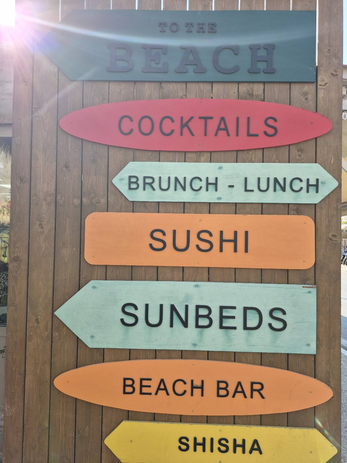 Solesea Beach Bar меню