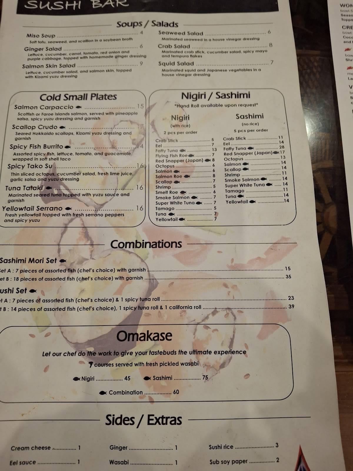 Thai Kitchen меню
