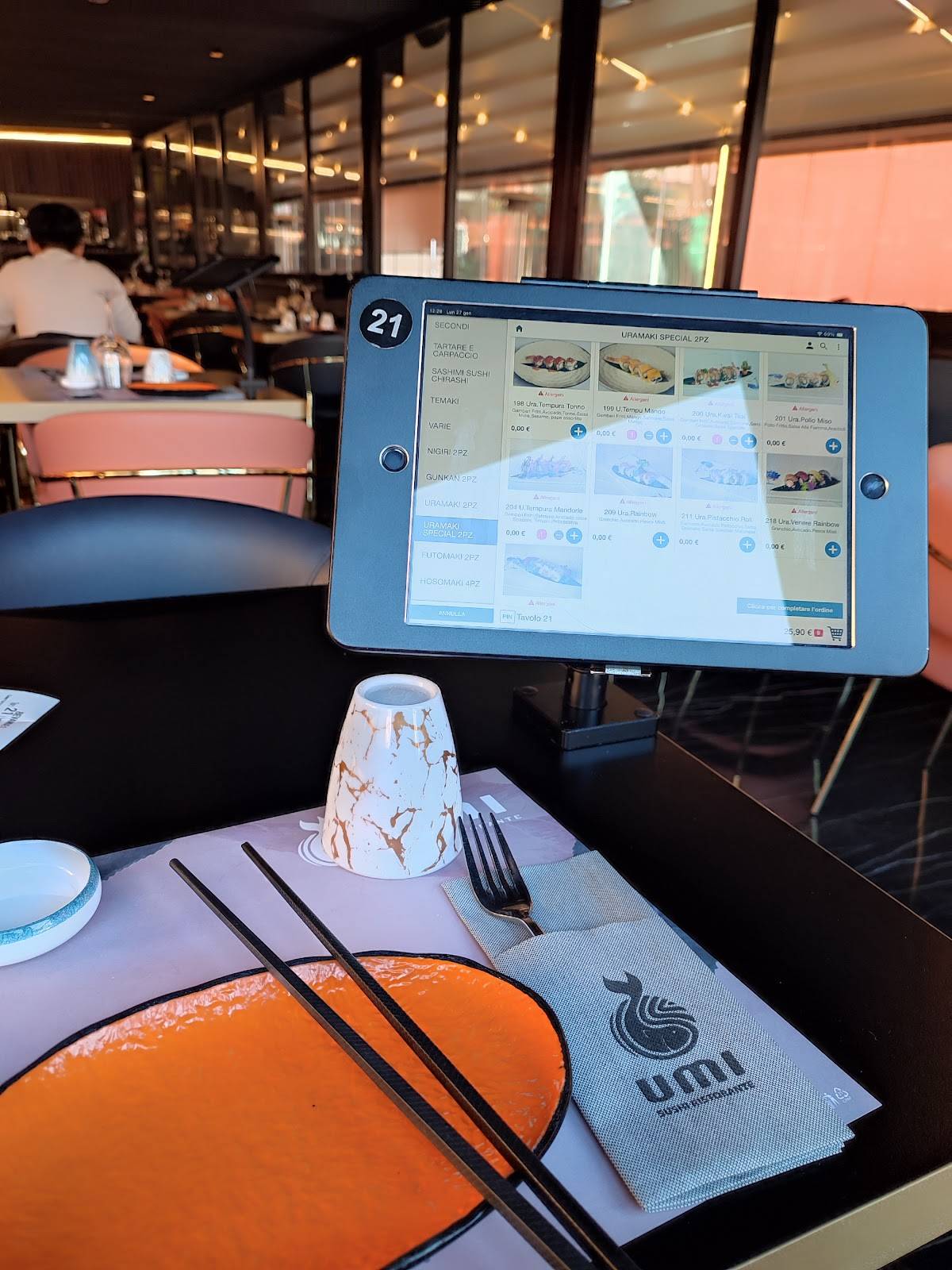 Umi Sushi Roma меню
