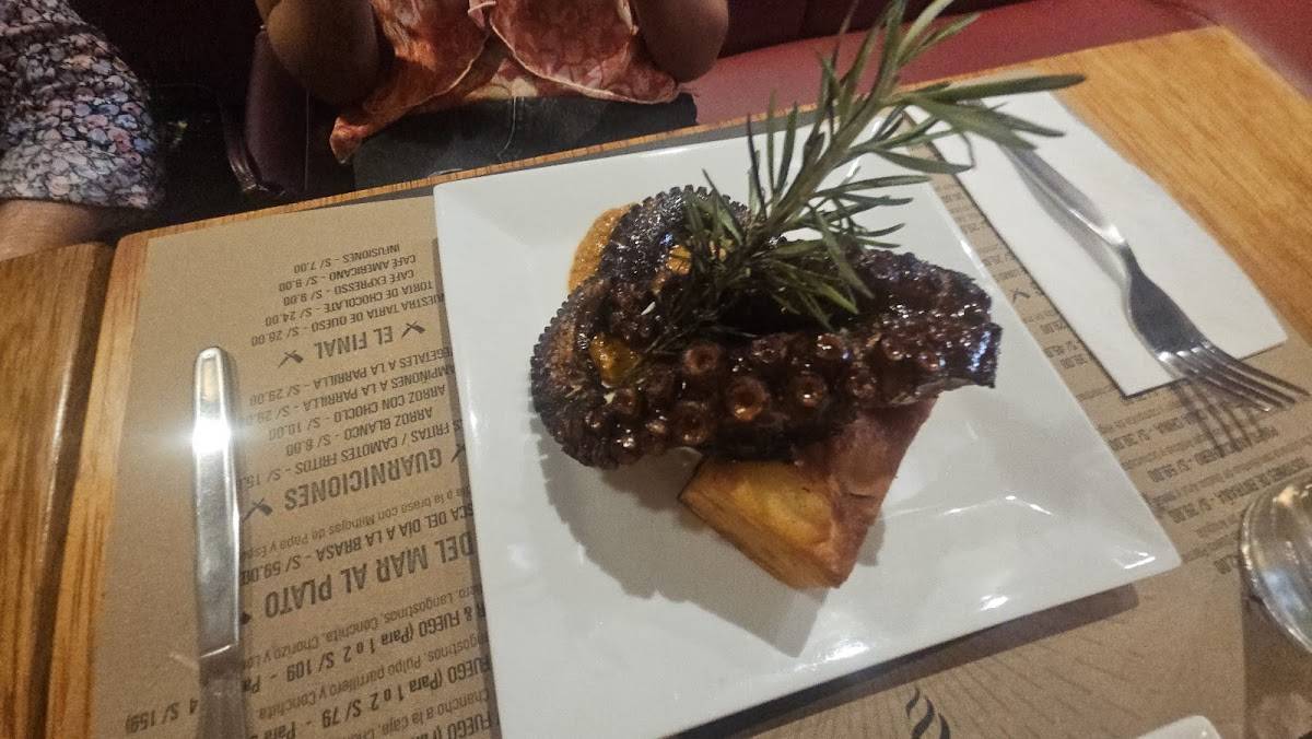 Restaurant Yunta меню