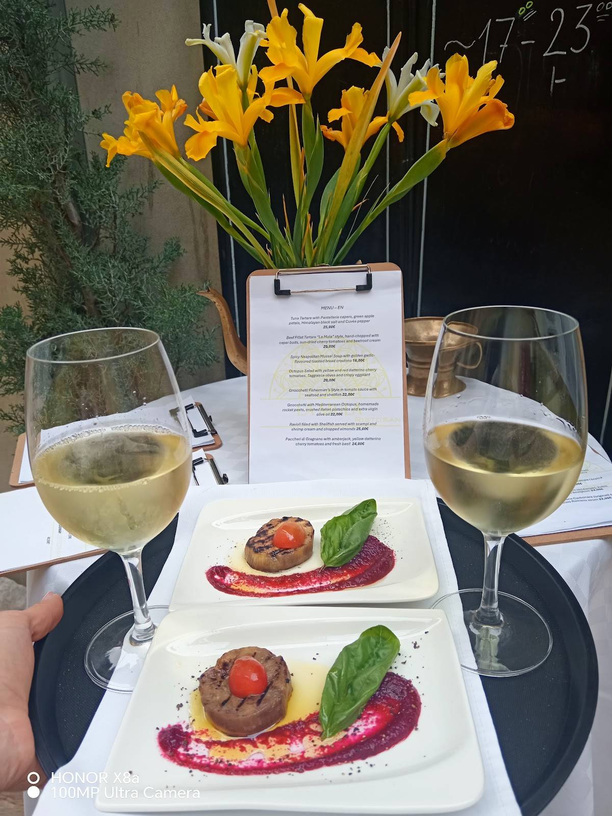 la mula ristorante меню