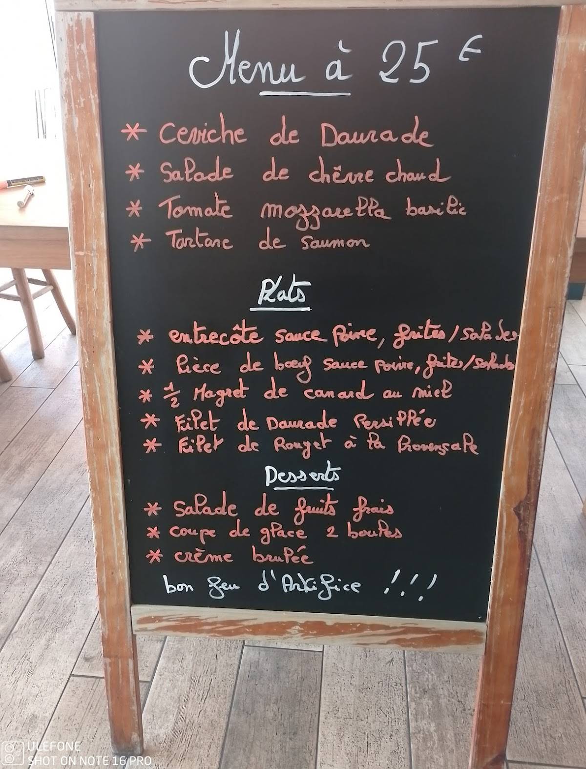 Restaurant la taverne du port меню