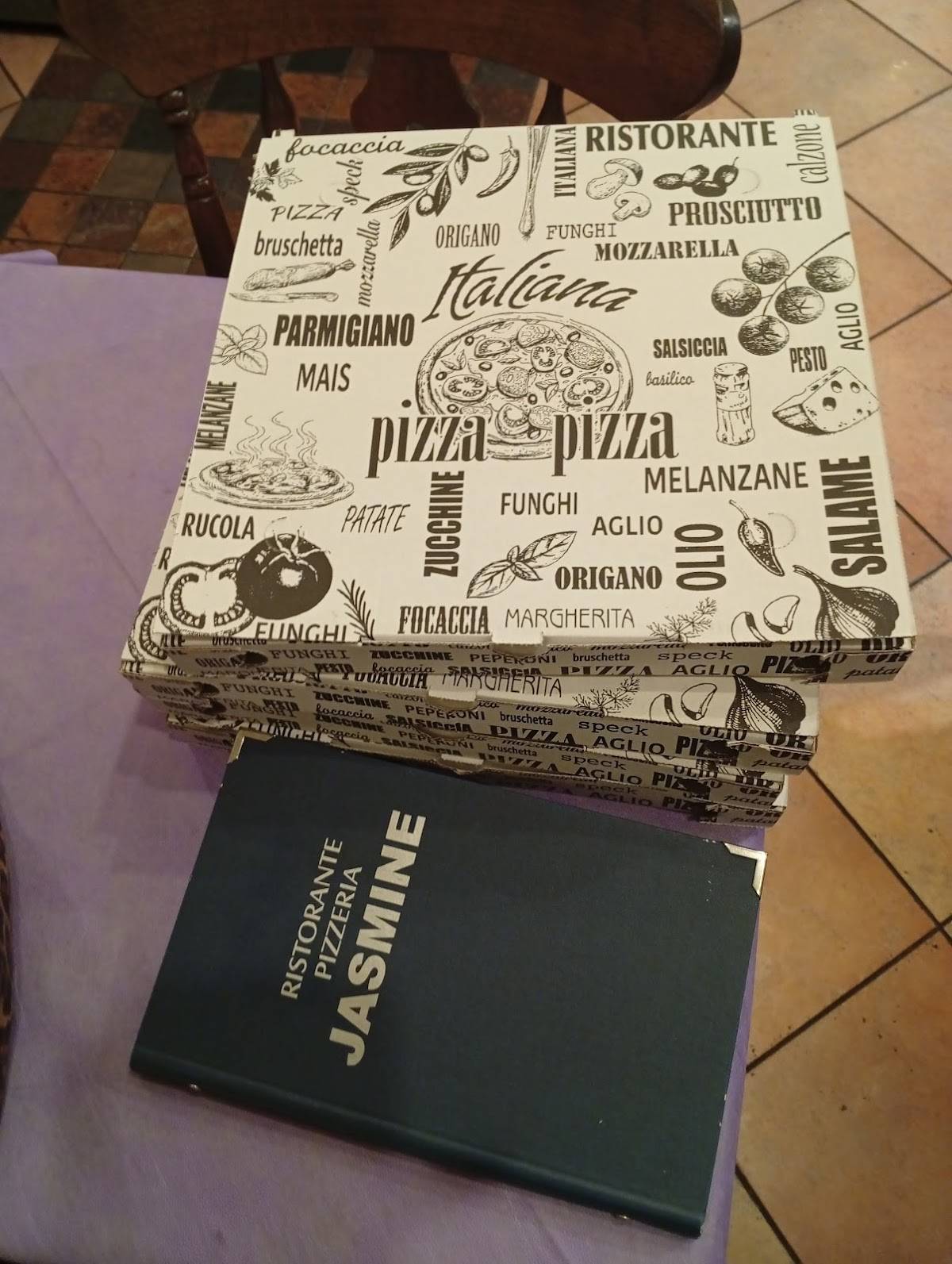 Ristorante Pizzeria Jasmine меню