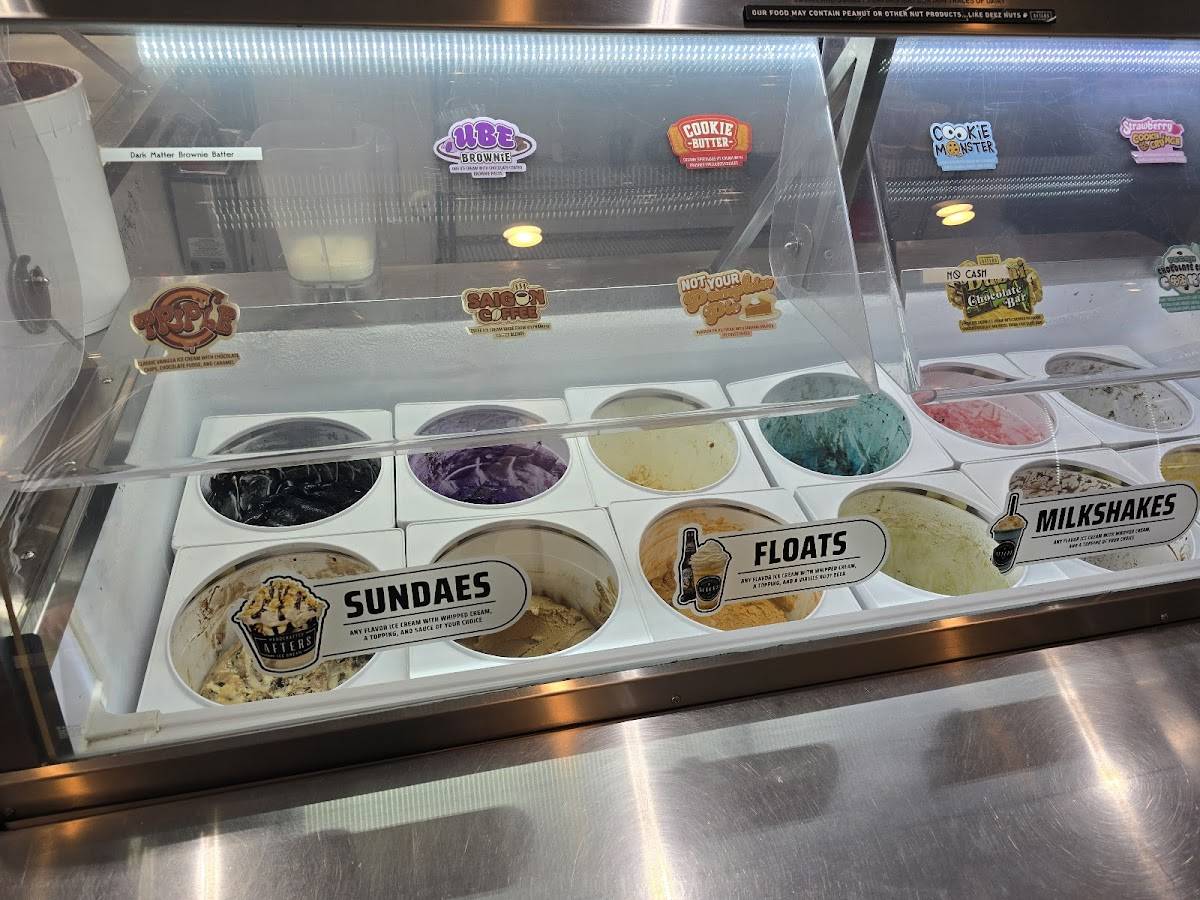 Afters Ice Cream меню