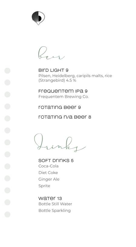 Shell Restaurant меню