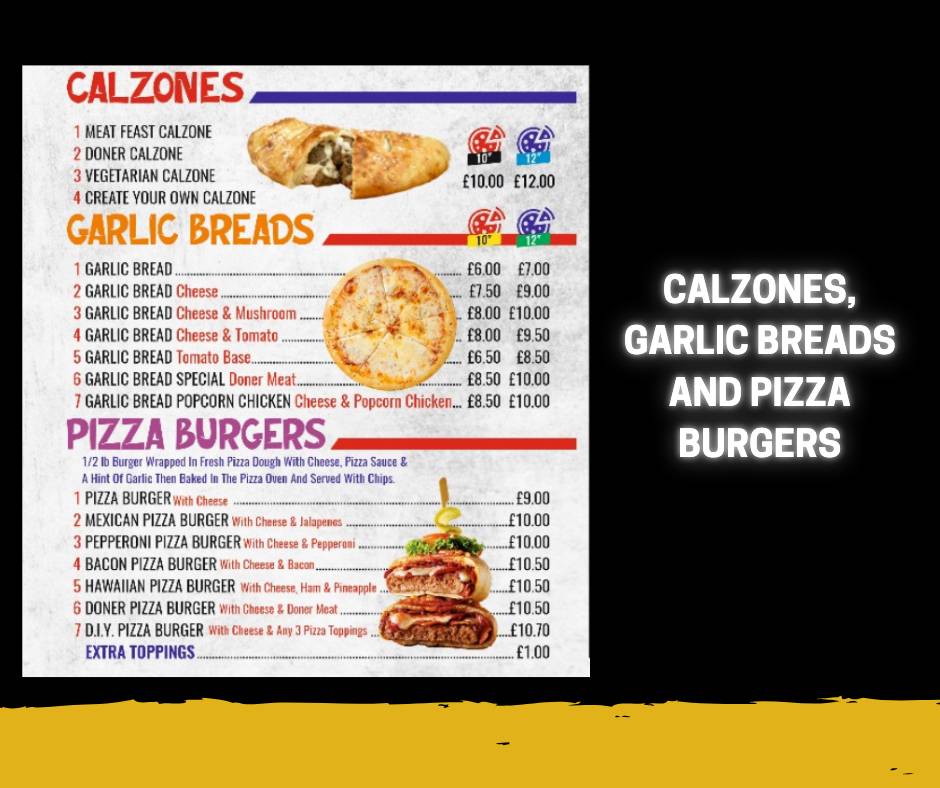 Royal Pizza Wath меню