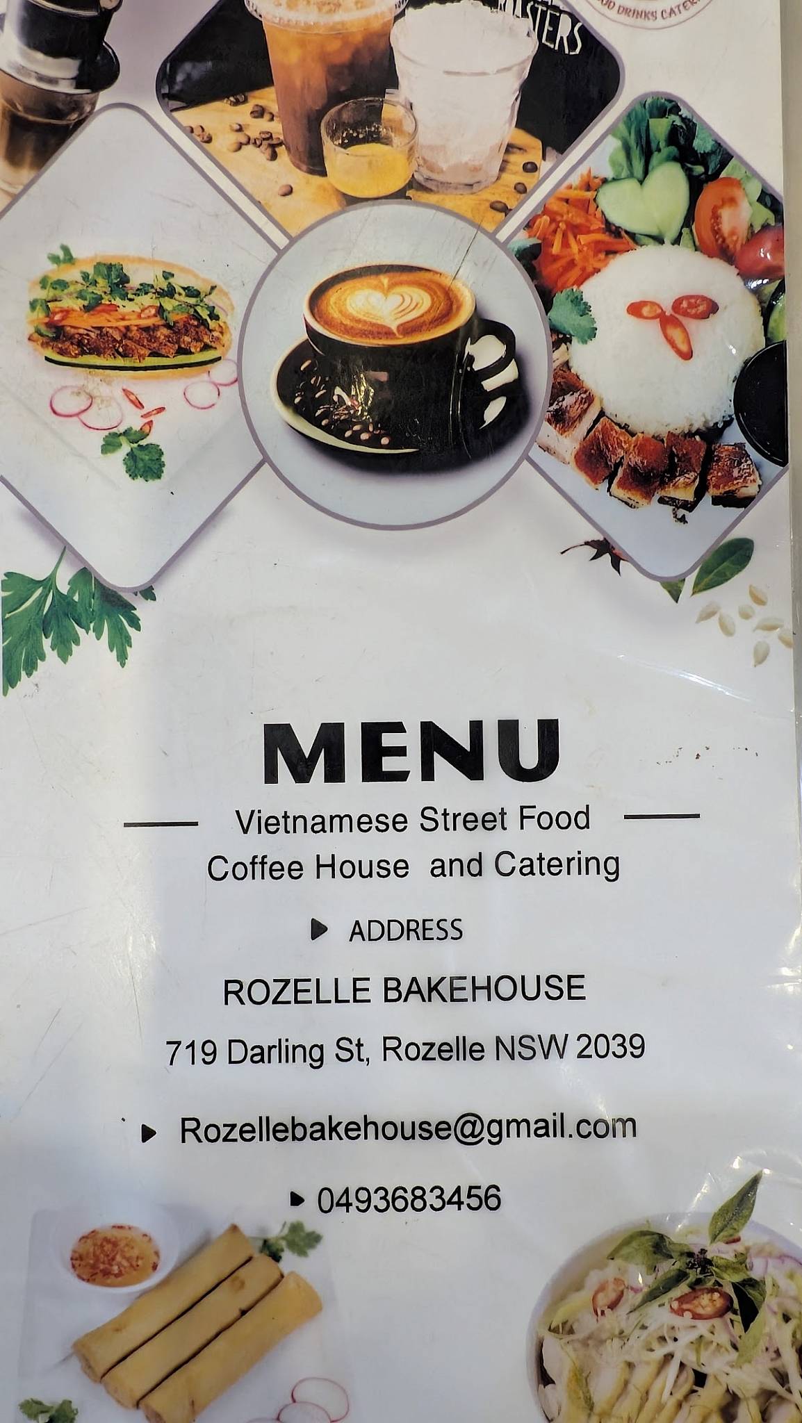 Rozelle Bakehouse меню