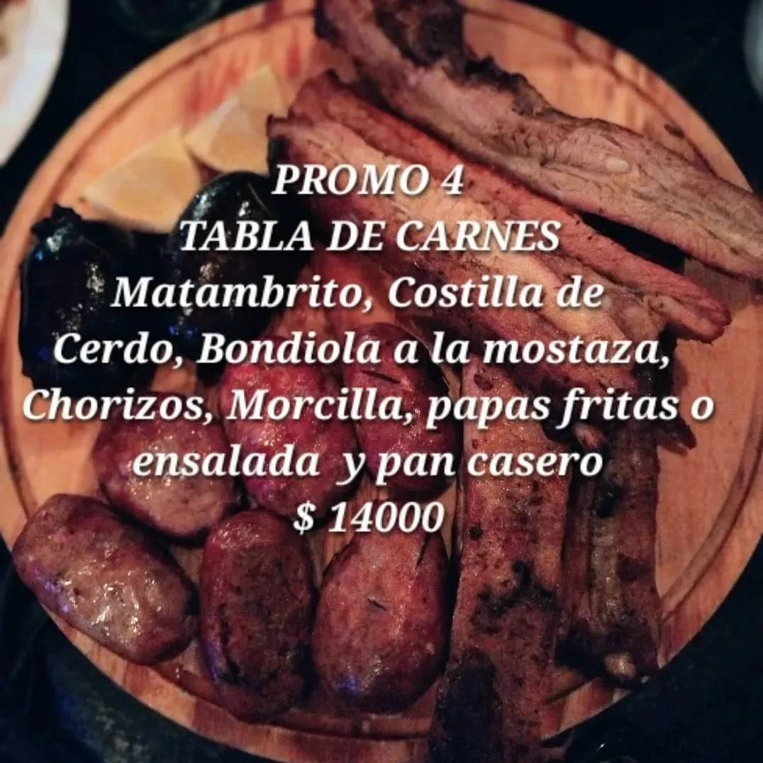 Rústico Bar меню