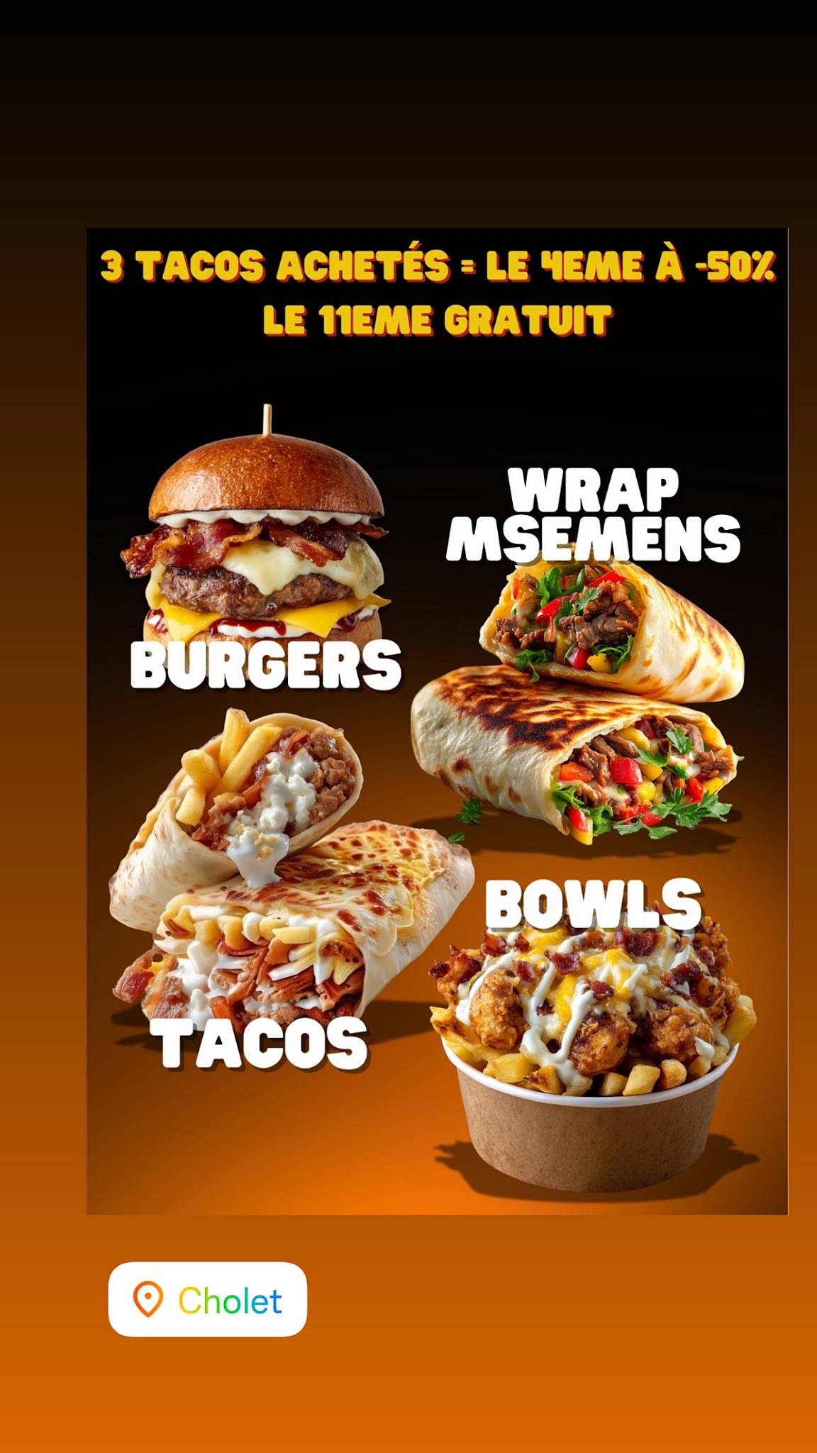 SAVOURE TACOS меню