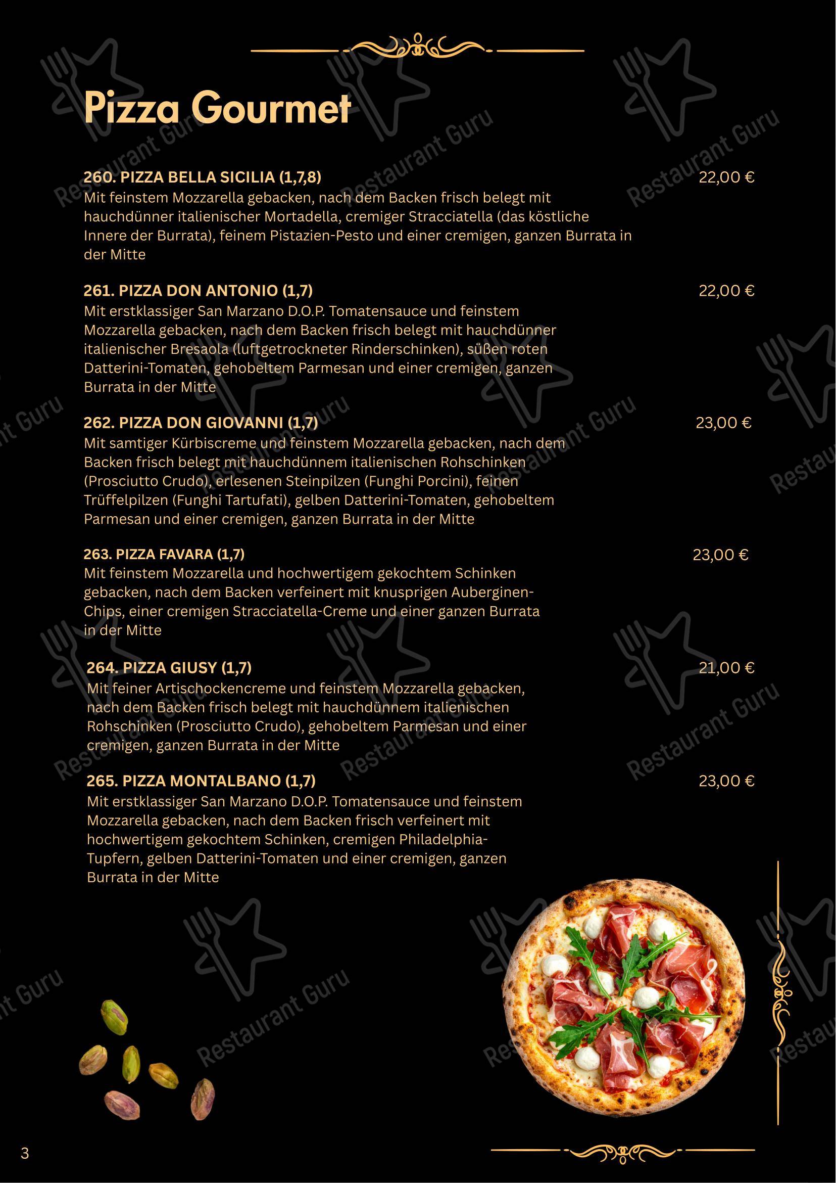 Меню пиццерии San Remo Eiscafé, Pizzeria und Restaurant - Rerik - Меню напитков