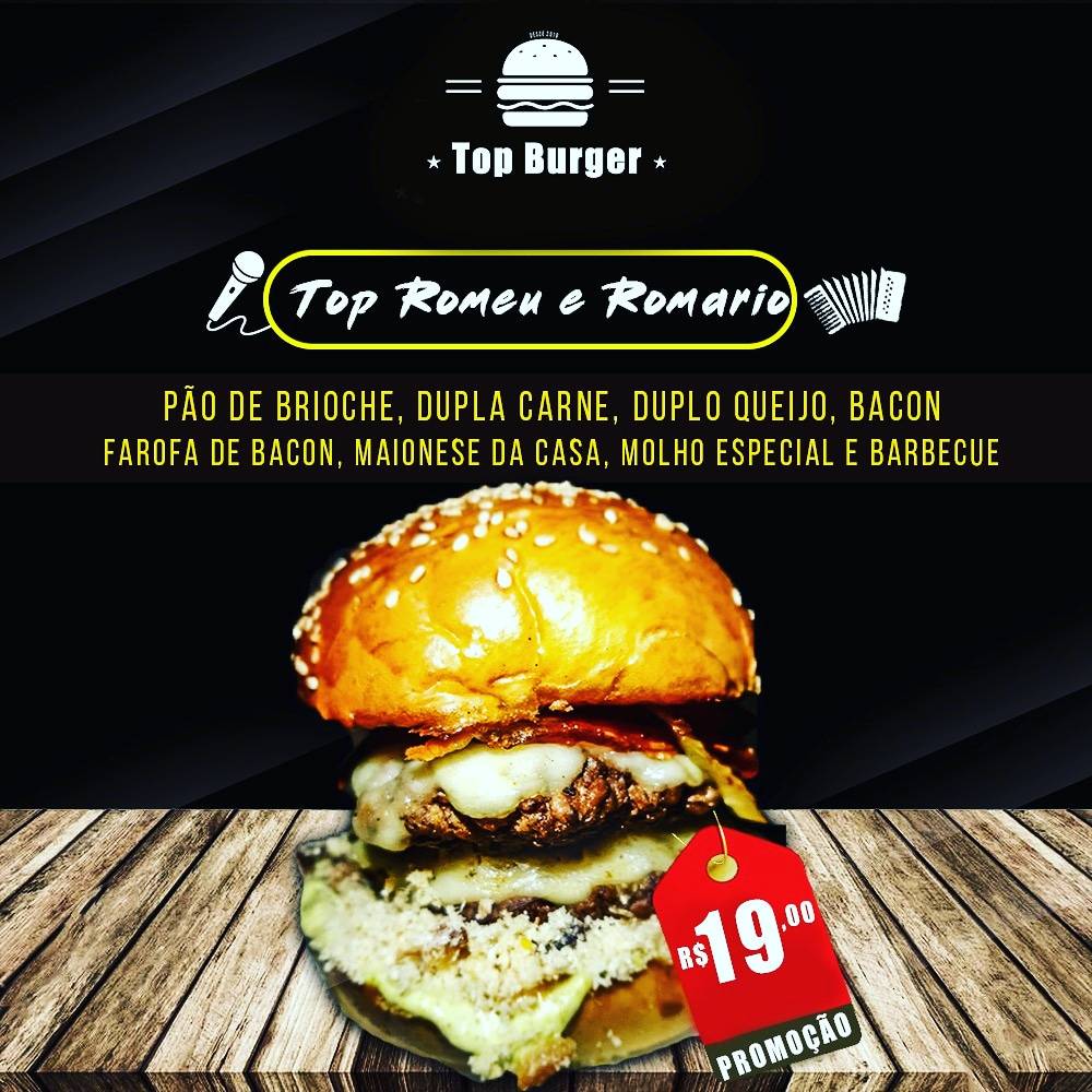 Top Burger меню