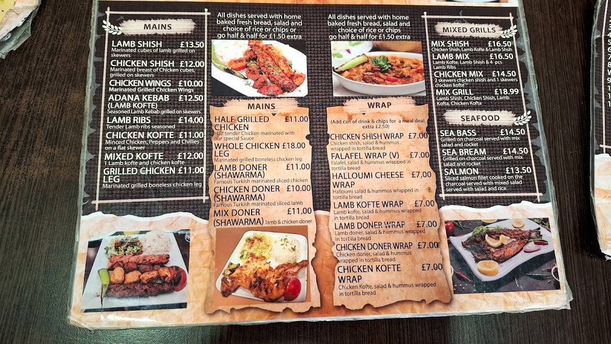 Sayran Restaurant меню